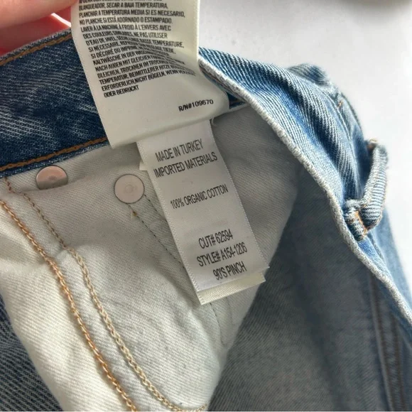 Agolde 90s Pinch Waist High Rise Straight Jean - Picture 7 of 9